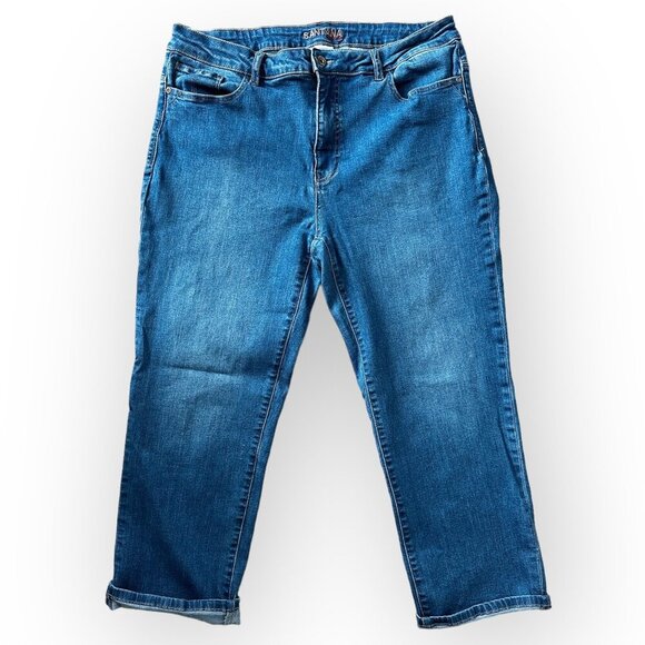 Santana Cropped Jeans - Women's Size 14 - Picture 2 of 9